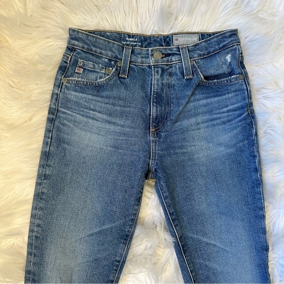 AG Isabelle High Rise Straight Crop Jeans - Picture 4 of 13